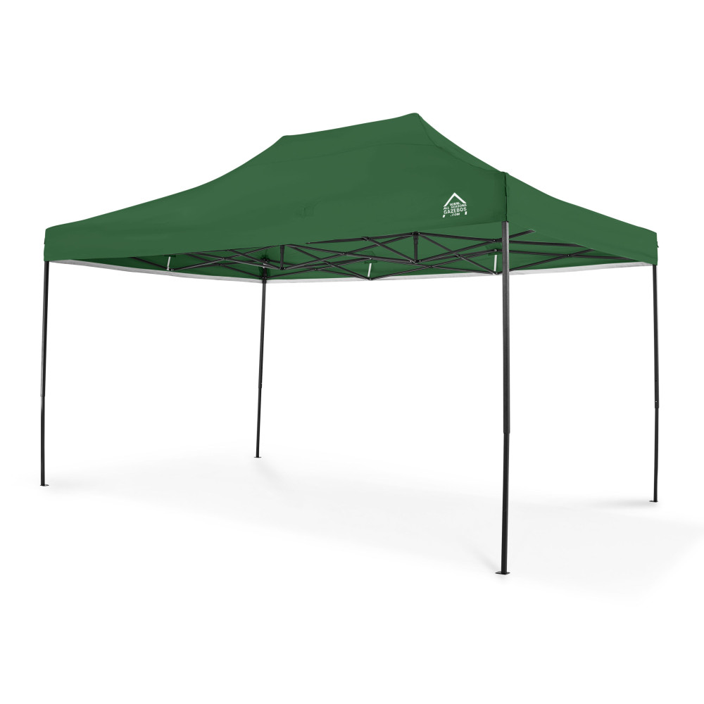 3x4.5m Pop Up Gazebo With Wheeled Bag, 4 Leg Weights, Rope and Pegs