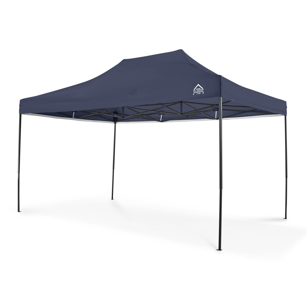 3x4.5m Pop Up Gazebo With Wheeled Bag, 4 Leg Weights, Rope and Pegs