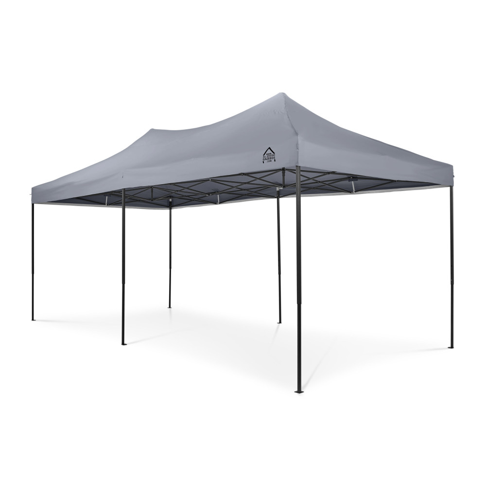 3x6m Pop Up Gazebo With Wheeled Bag, 6 Leg Weights, Rope and Pegs
