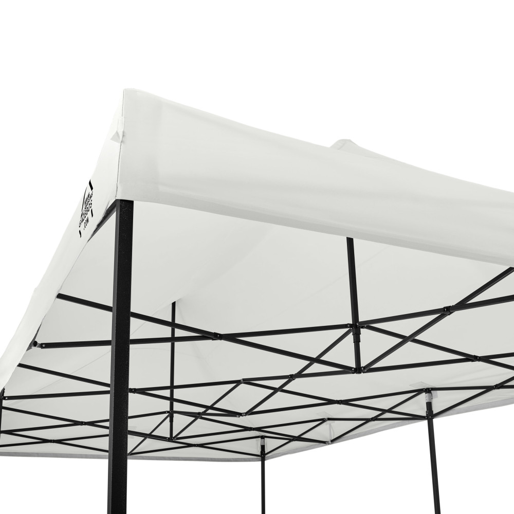 3x6m Pop Up Gazebo With Wheeled Bag, 6 Leg Weights, Rope and Pegs