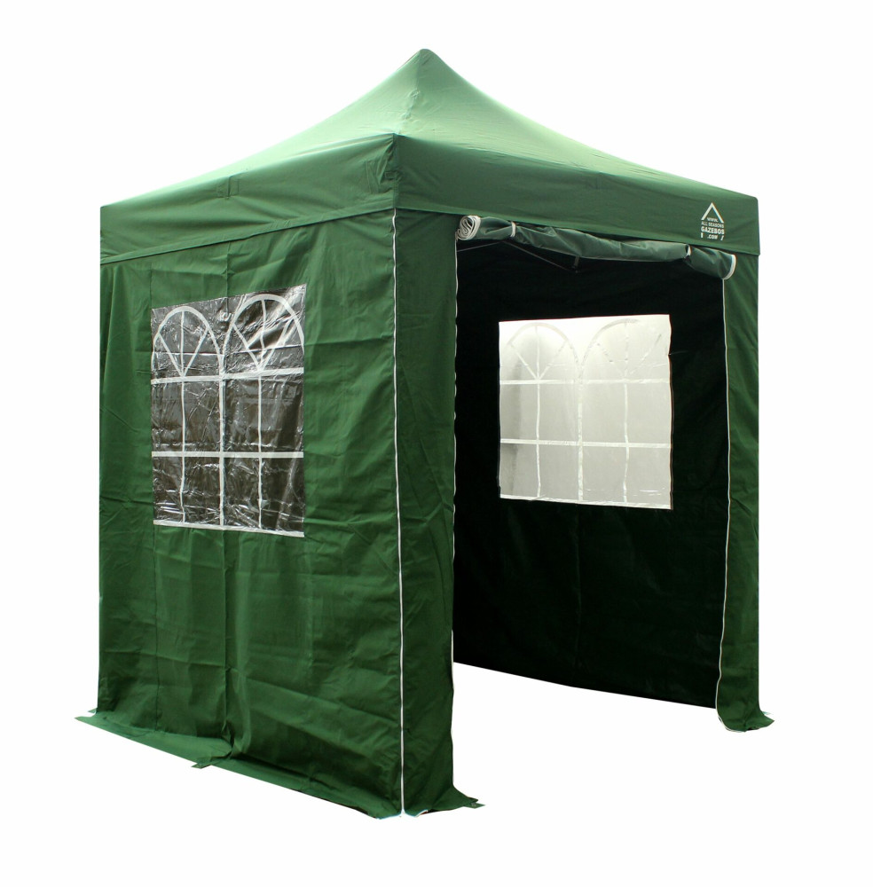 2x2m Pop Up Gazebo with 4 Heavyweight Side Panels