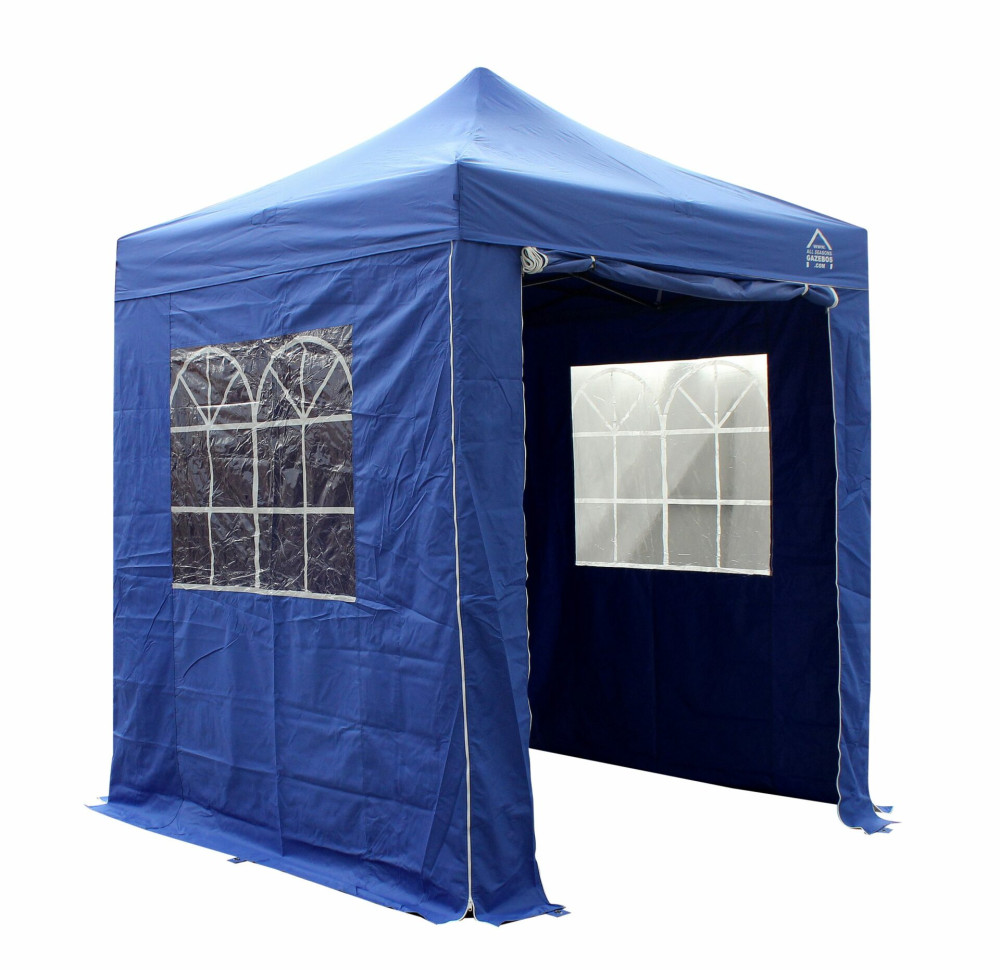 2x2m Pop Up Gazebo with 4 Heavyweight Side Panels