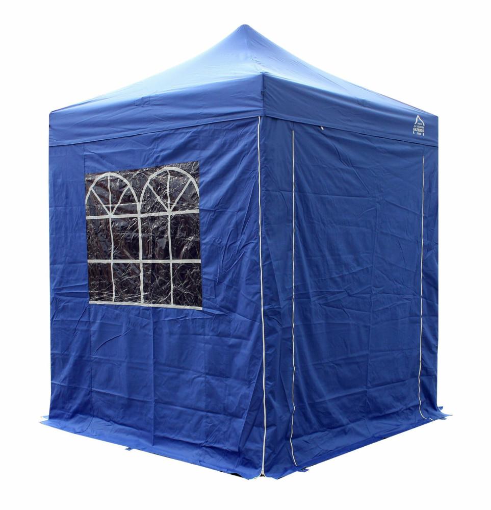 2x2m Pop Up Gazebo with 4 Heavyweight Side Panels