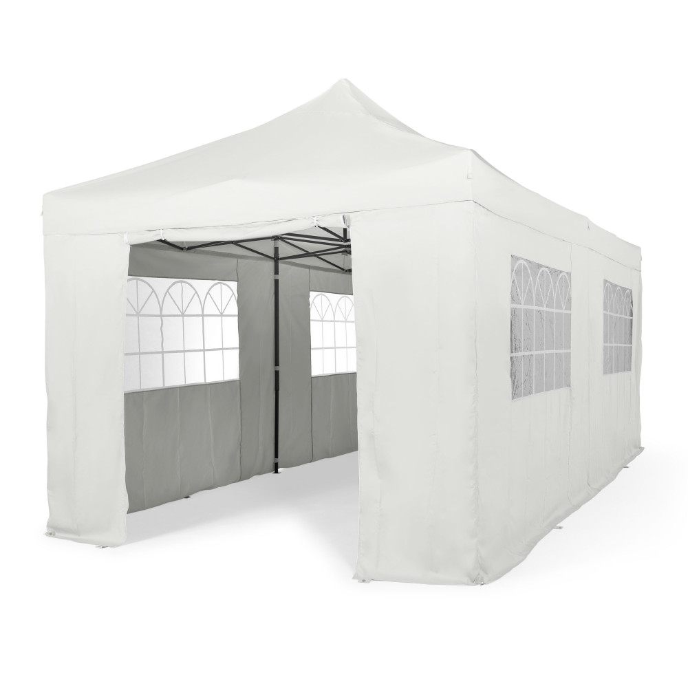 3x6m Pop Up Gazebo with 4 Heavyweight Side Panels
