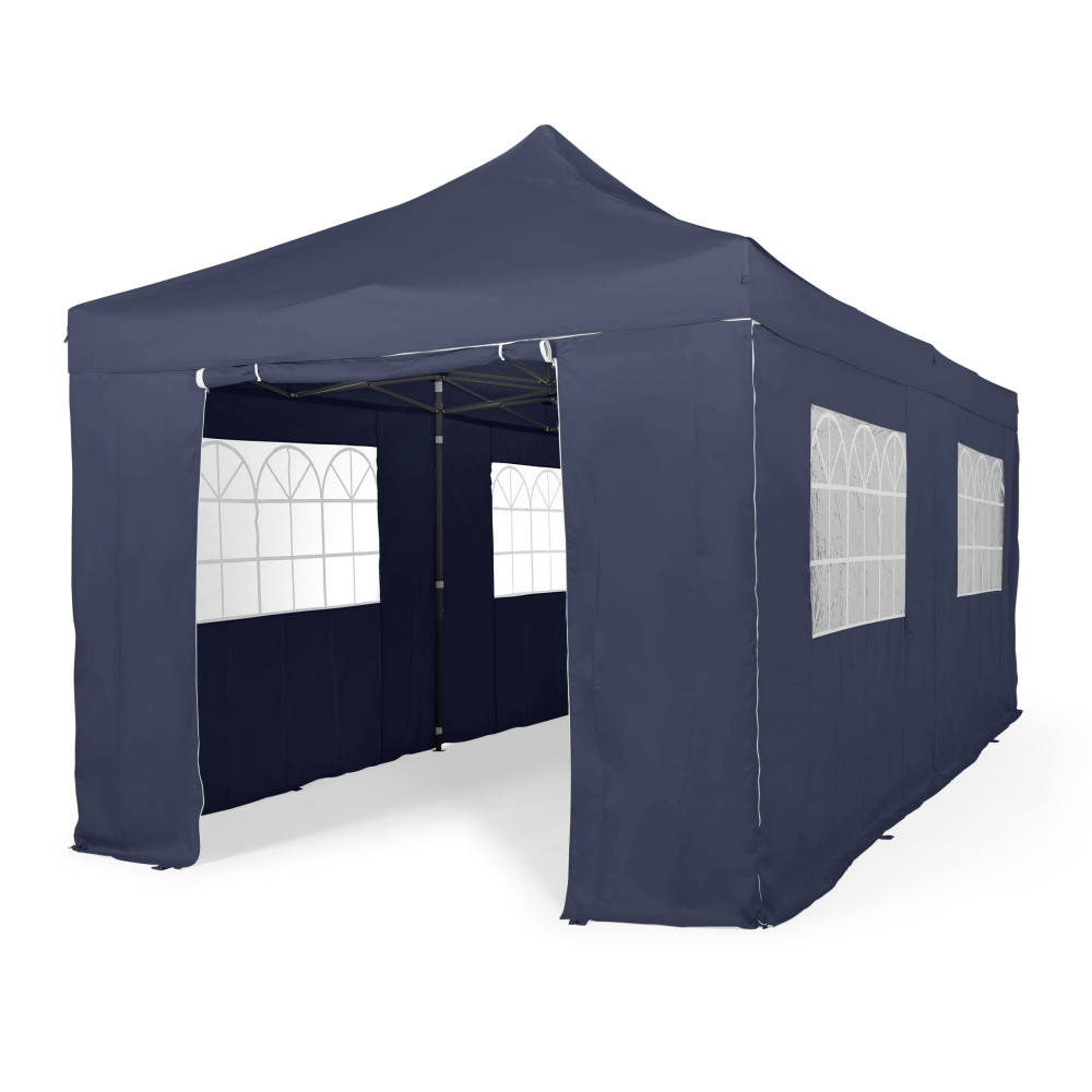 3x6m Pop Up Gazebo with 4 Heavyweight Side Panels