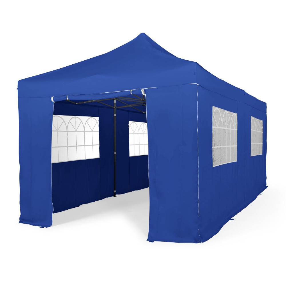 3x6m Pop Up Gazebo with 4 Heavyweight Side Panels