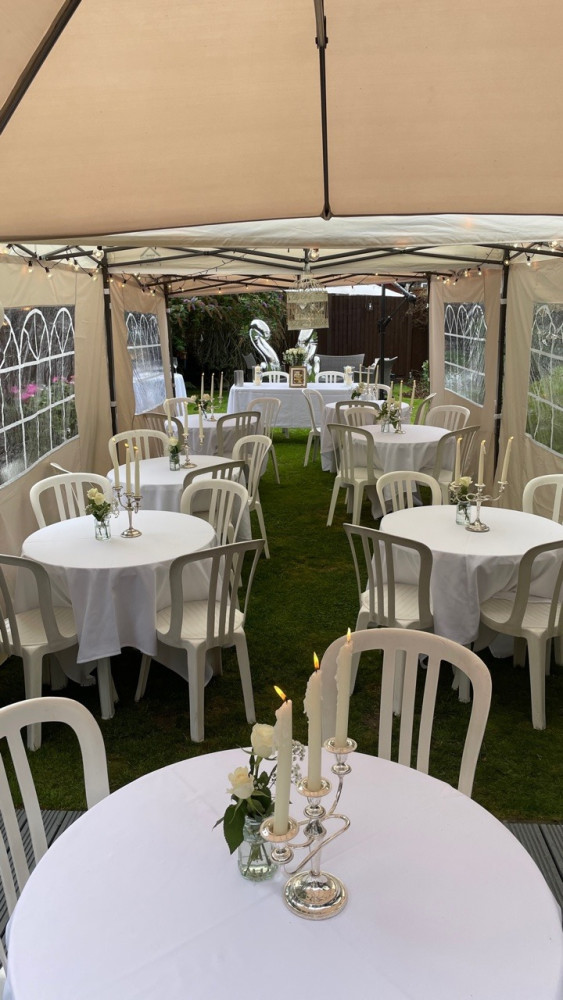 3x6m Pop Up Gazebo with 4 Heavyweight Side Panels