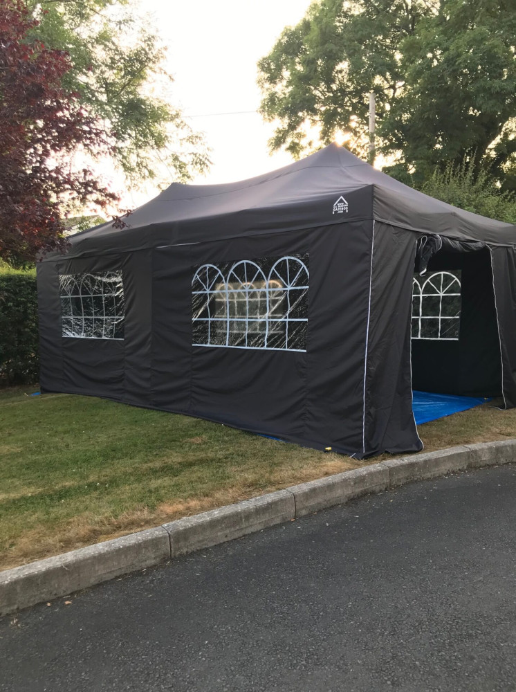 3x6m Pop Up Gazebo with 4 Heavyweight Side Panels