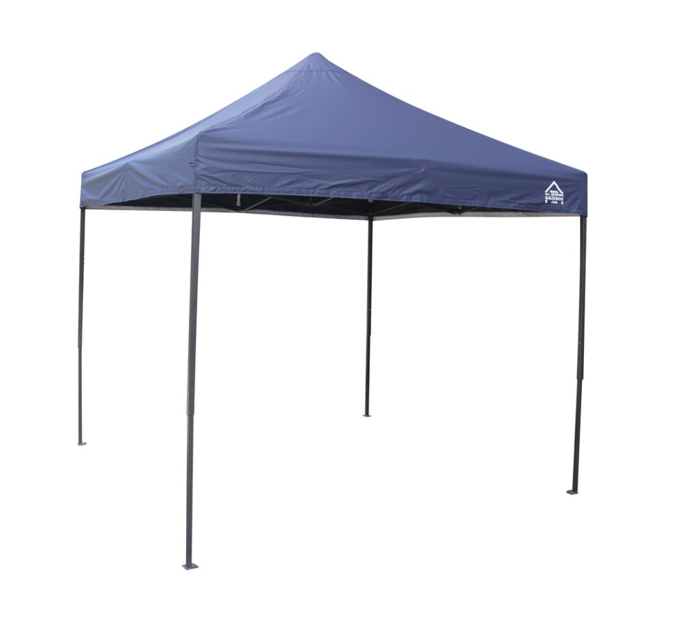 2.5x2.5m Pop Up Gazebo With Wheeled Bag, 4 Leg Weights, Rope and Pegs