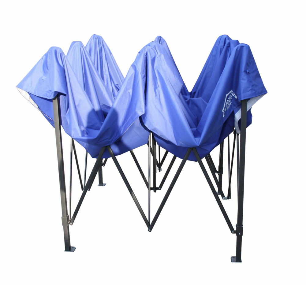 2.5x2.5m Pop Up Gazebo With Wheeled Bag, 4 Leg Weights, Rope and Pegs