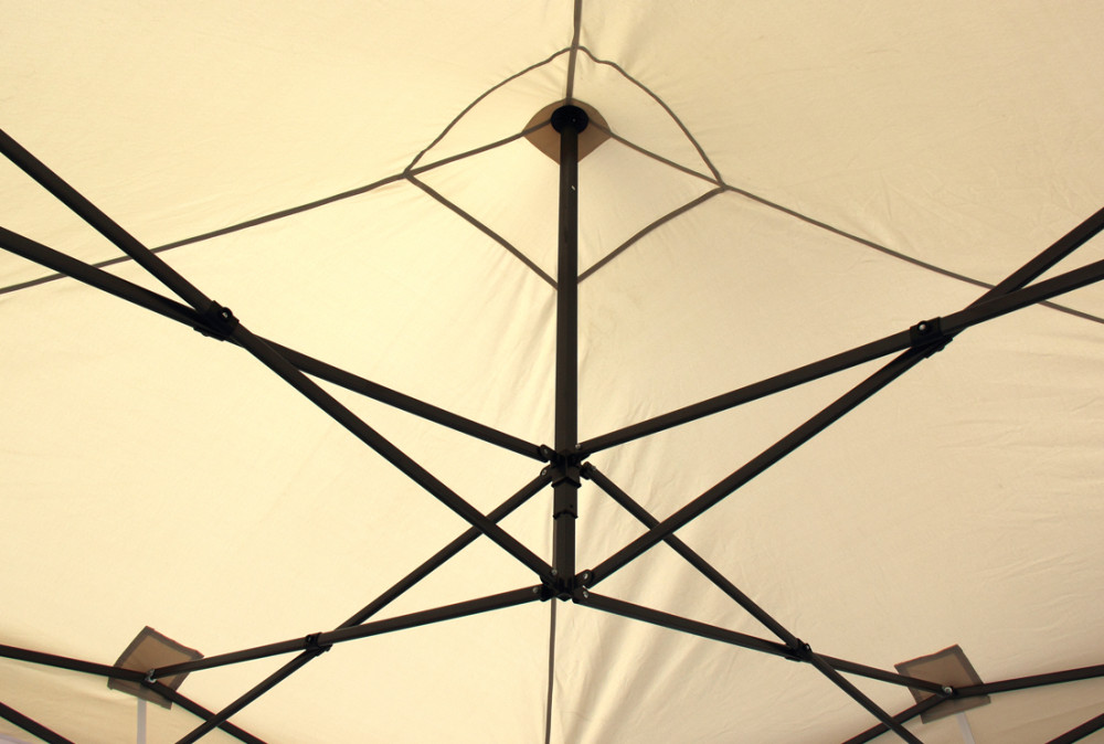 2.5x2.5m Pop Up Gazebo With Wheeled Bag, 4 Leg Weights, Rope and Pegs