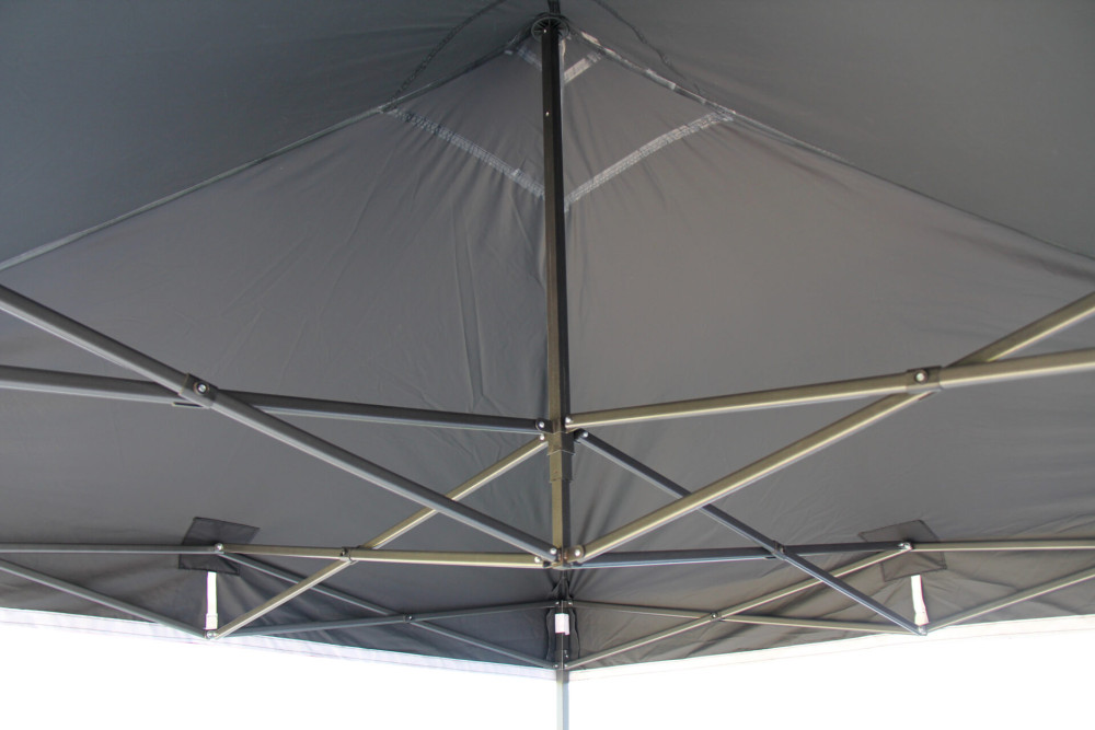 2.5x2.5m Pop Up Gazebo With Wheeled Bag, 4 Leg Weights, Rope and Pegs