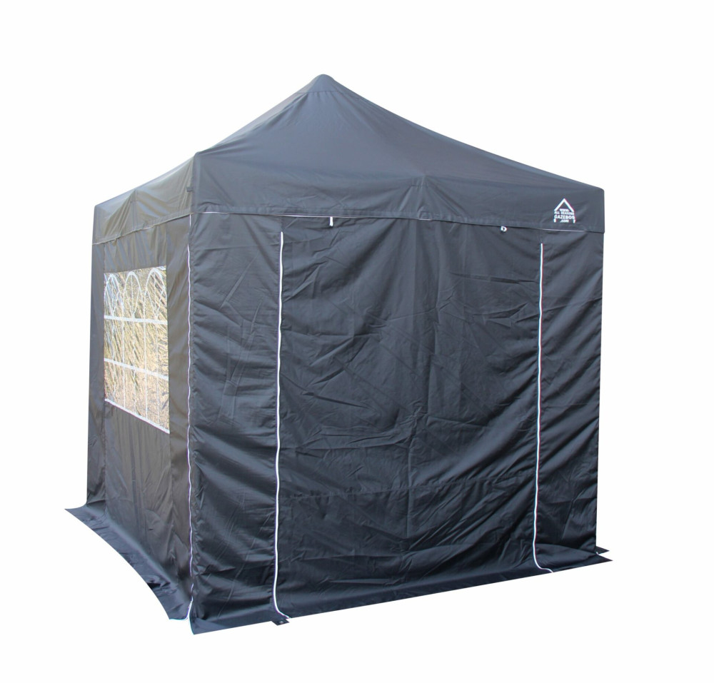 2.5x2.5m Pop Up Gazebo with 4 Heavyweight Side Panels