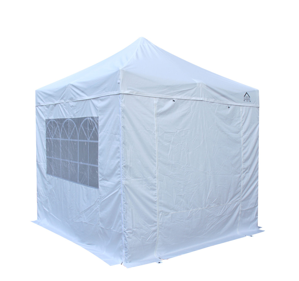 2.5x2.5m Pop Up Gazebo with 4 Heavyweight Side Panels