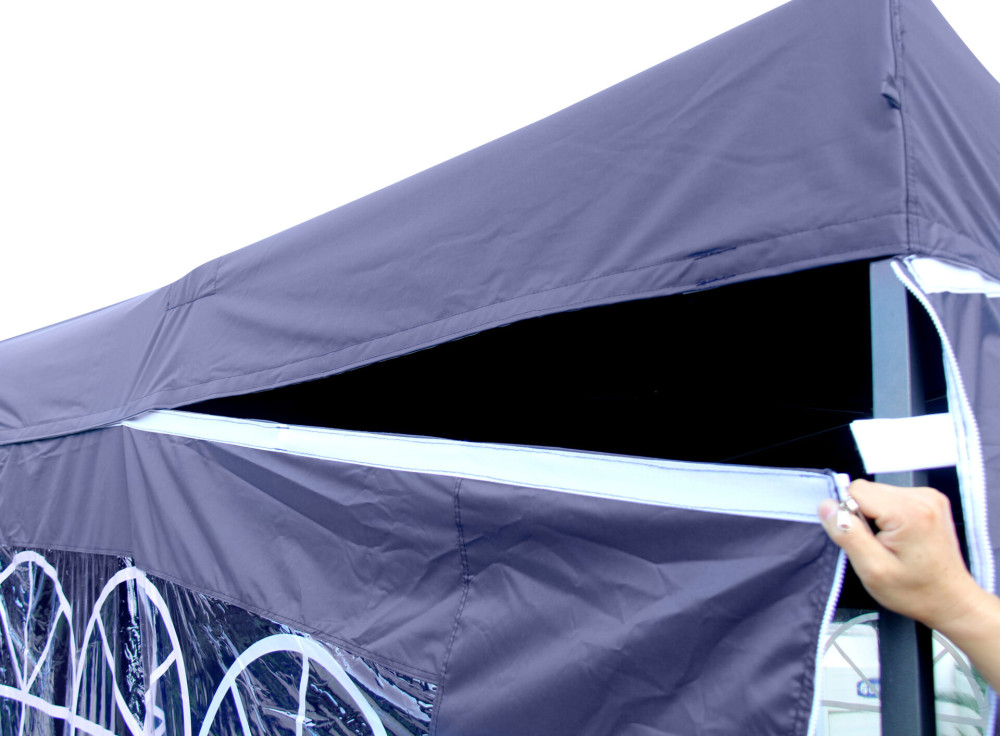 2.5x2.5m Pop Up Gazebo with 4 Heavyweight Side Panels