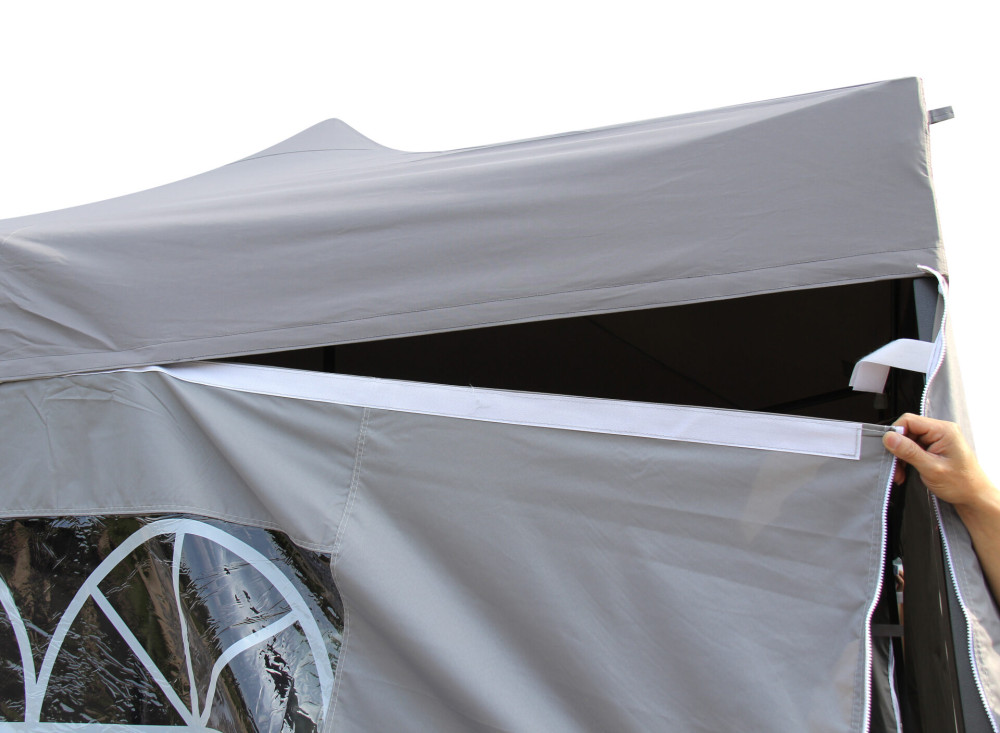 2.5x2.5m Pop Up Gazebo with 4 Heavyweight Side Panels