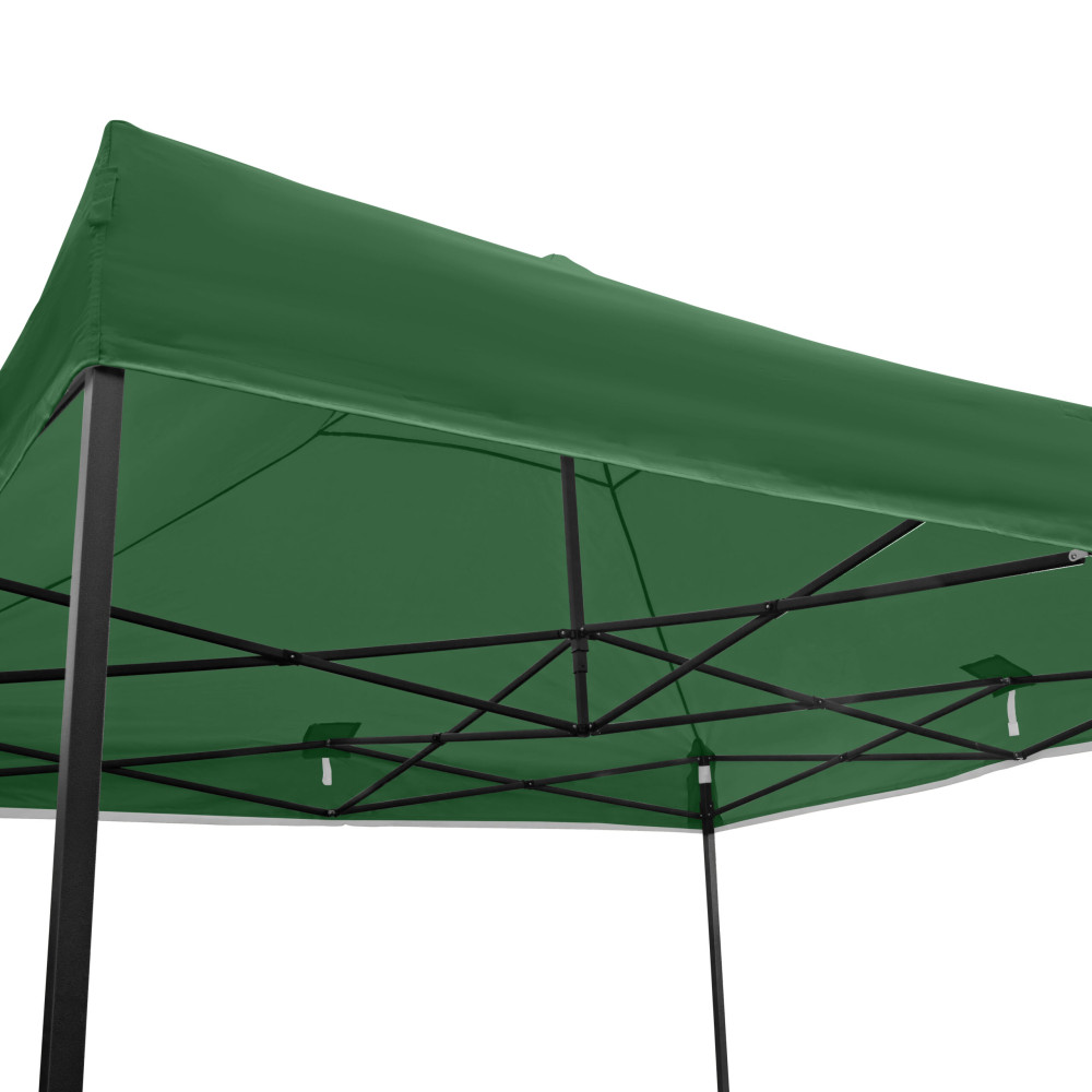3x3m Pop Up Gazebo With Wheeled Bag, 4 Leg Weights, Rope and Pegs