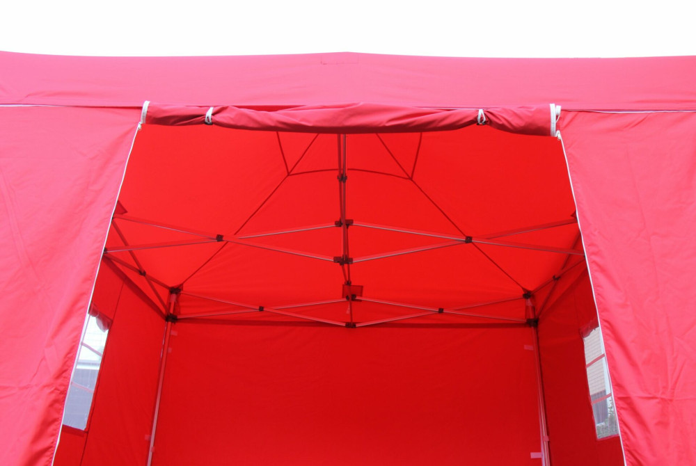 3x3m Aluminium HEX 40 Industrial Pop Up Gazebo Package