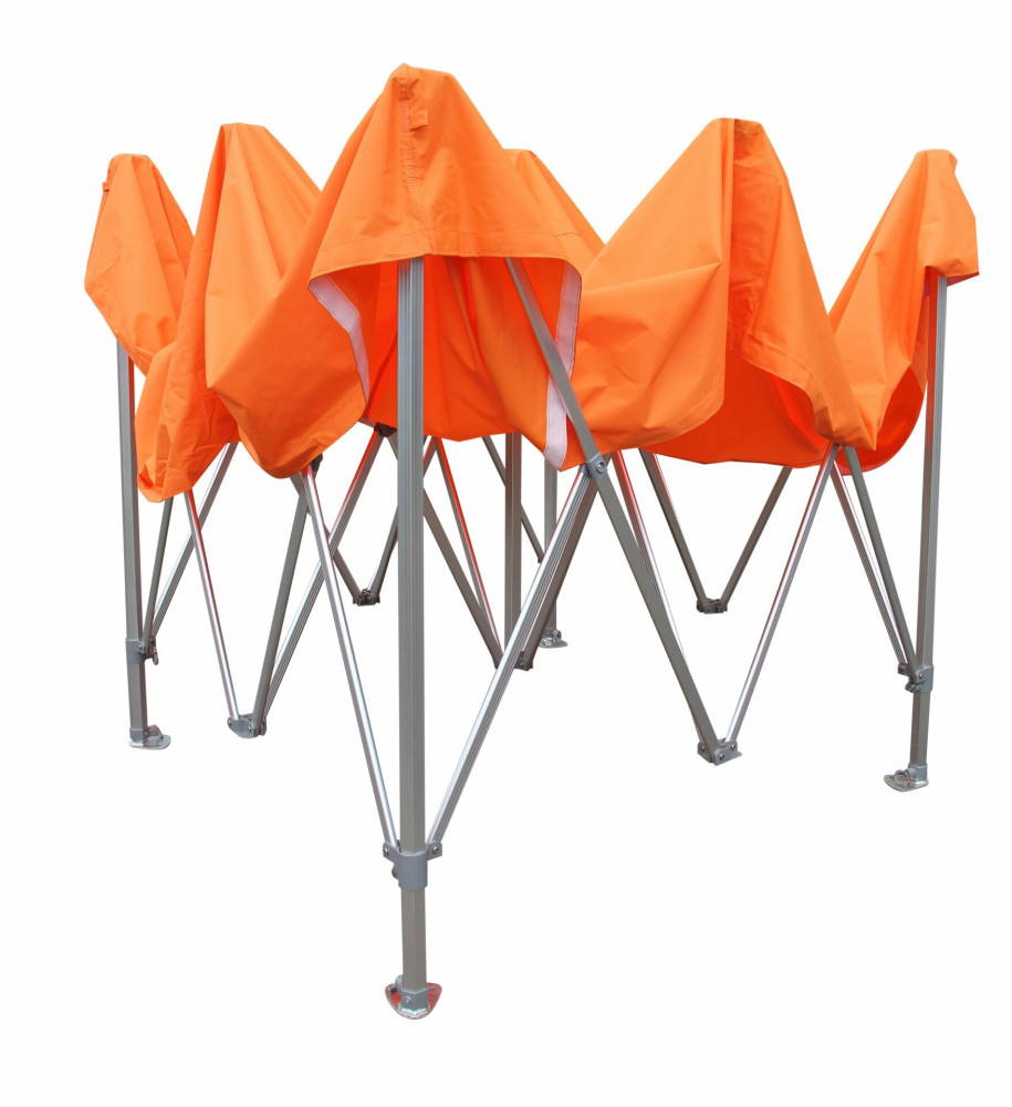 3x3m Aluminium HEX 40 Industrial Pop Up Gazebo Package