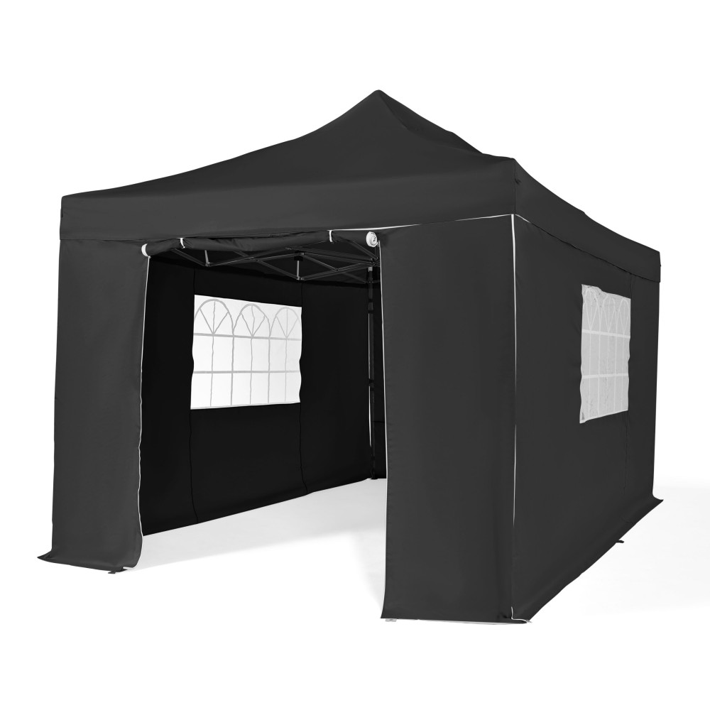 3x4.5 Pop Up Gazebo with 4 Heavyweight Side Panels