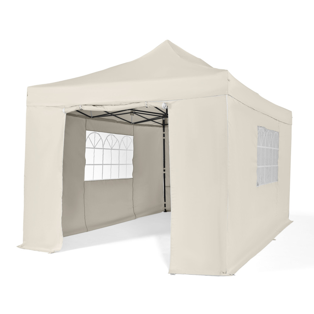 3x4.5 Pop Up Gazebo with 4 Heavyweight Side Panels