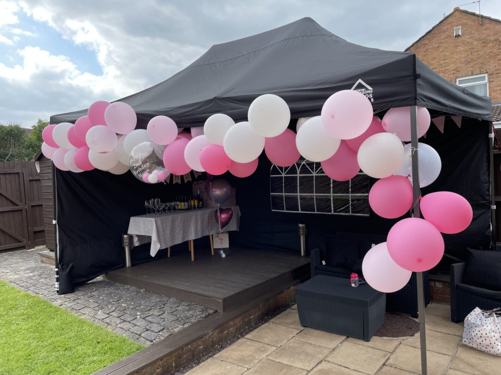 3x4.5 Pop Up Gazebo with 4 Heavyweight Side Panels