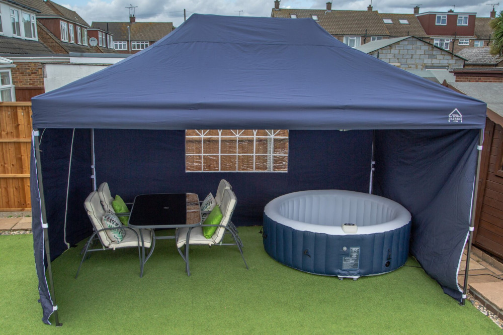 3x4.5 Pop Up Gazebo with 4 Heavyweight Side Panels