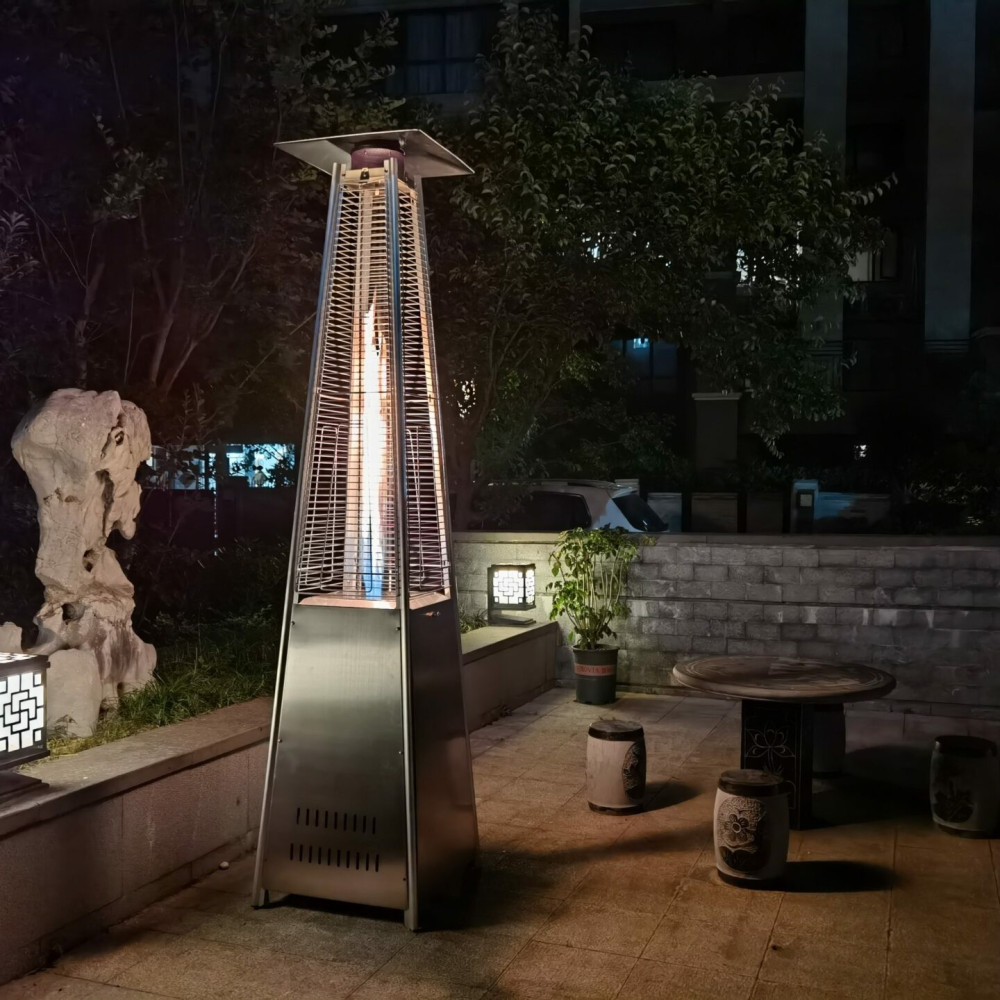 Stainless Steel 13KW Pyramid Gas Heater 