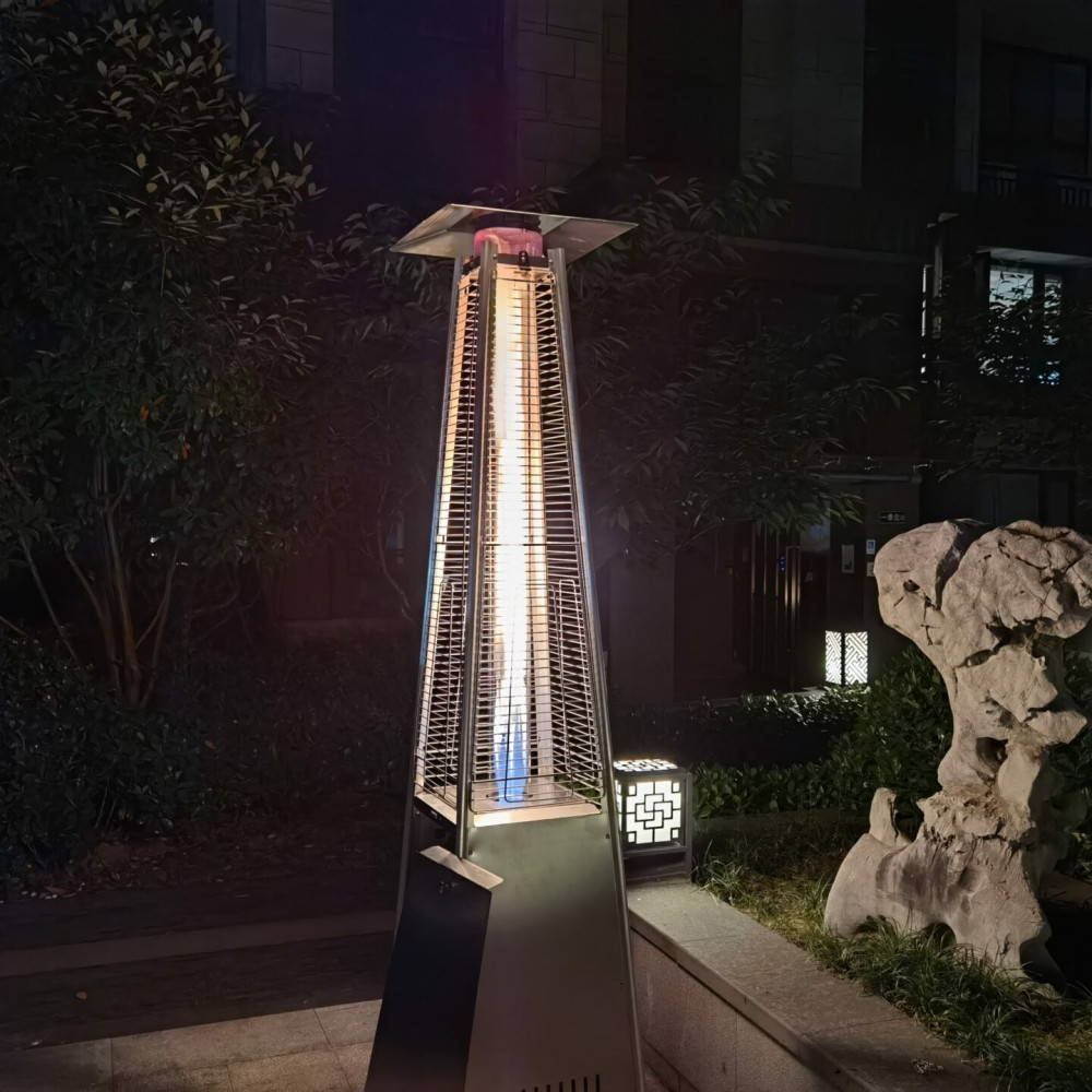 Stainless Steel 13KW Pyramid Gas Heater 