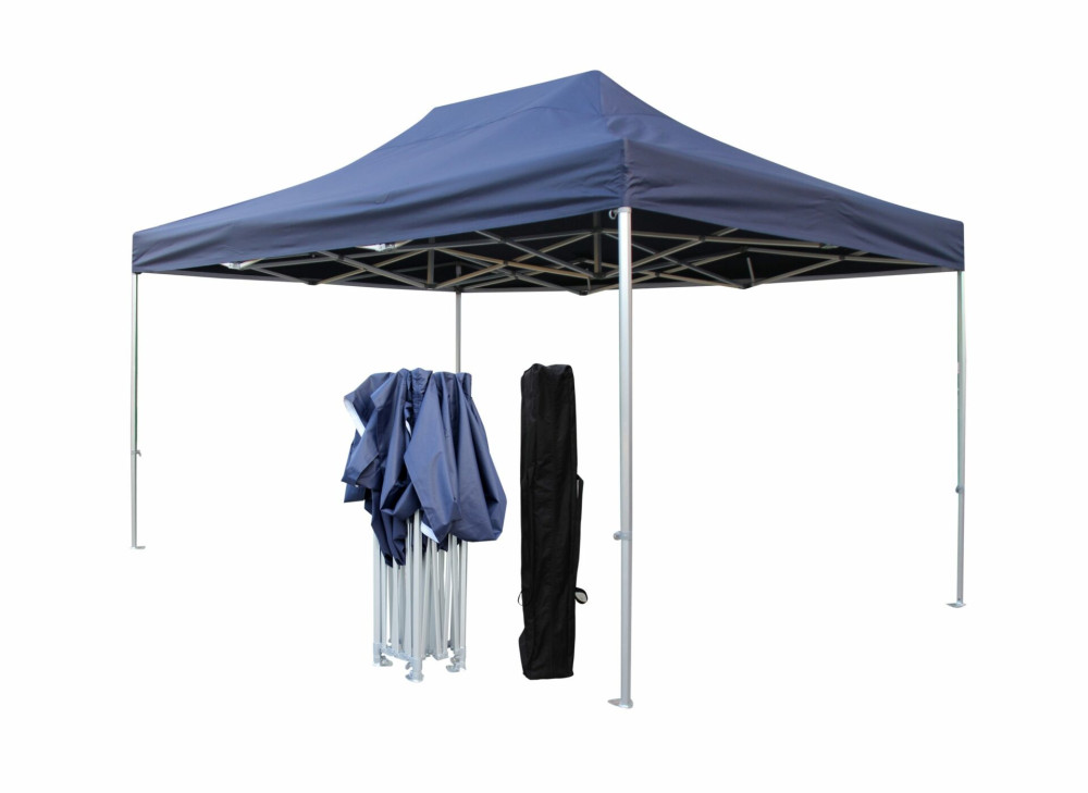3x4.5m Aluminium HEX40 Industrial Pop Up Gazebo