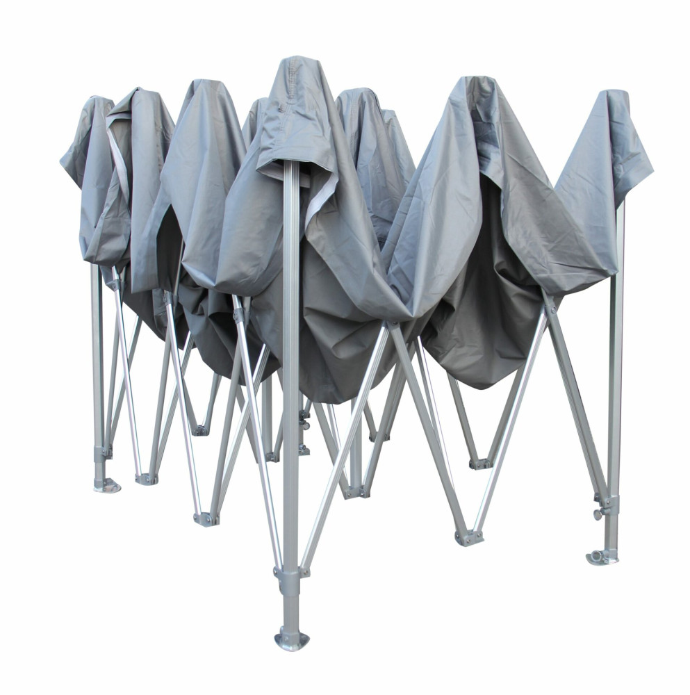 3x4.5m Aluminium HEX40 Industrial Pop Up Gazebo