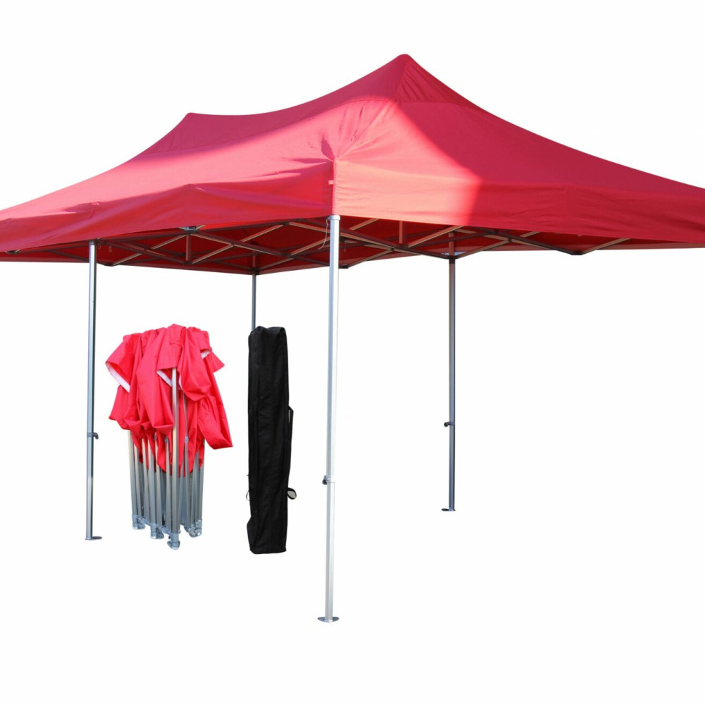 3x6m Aluminium HEX40 Industrial Pop Up Gazebo