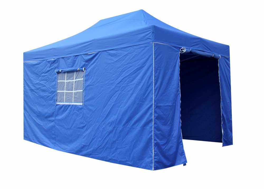 3x4.5m Aluminium HEX40 Industrial Pop Up Gazebo Package