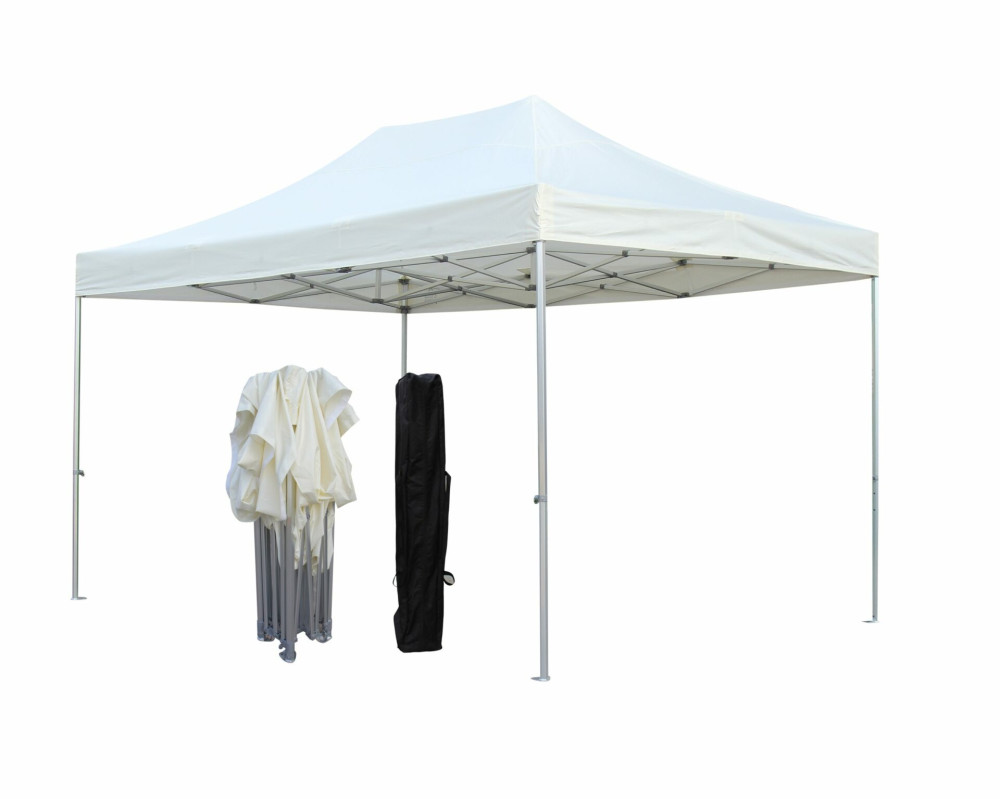 3x4.5m Aluminium HEX40 Industrial Pop Up Gazebo Package