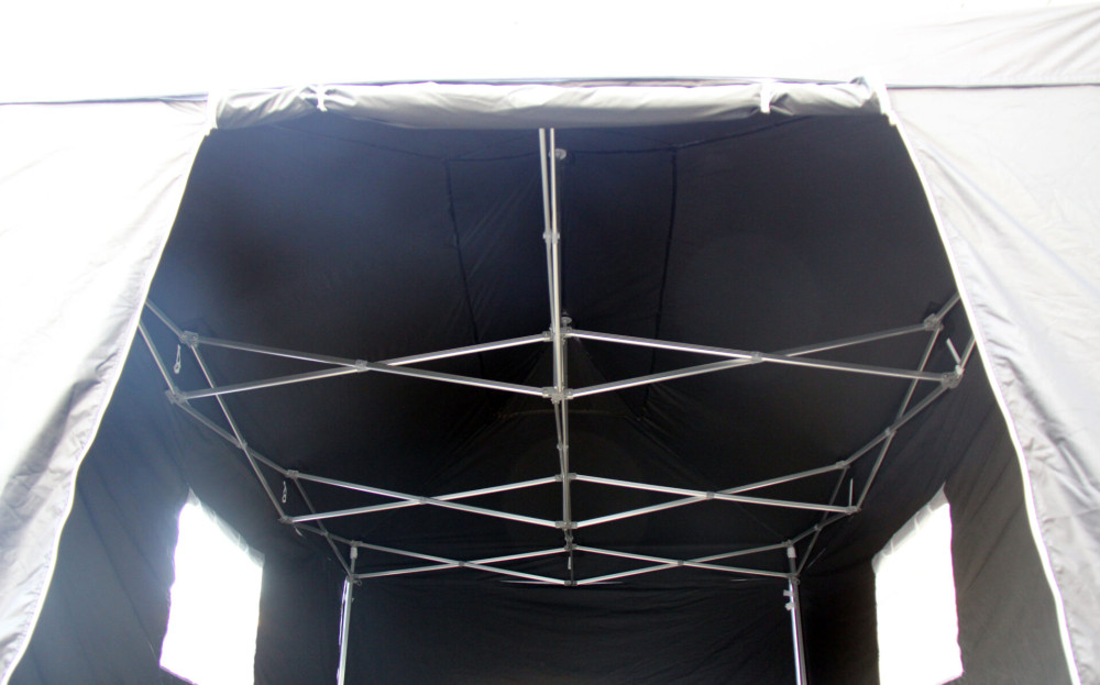 3x4.5m Aluminium HEX40 Industrial Pop Up Gazebo Package