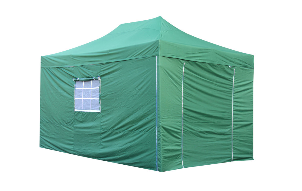 3x4.5m Aluminium HEX40 Industrial Pop Up Gazebo Package