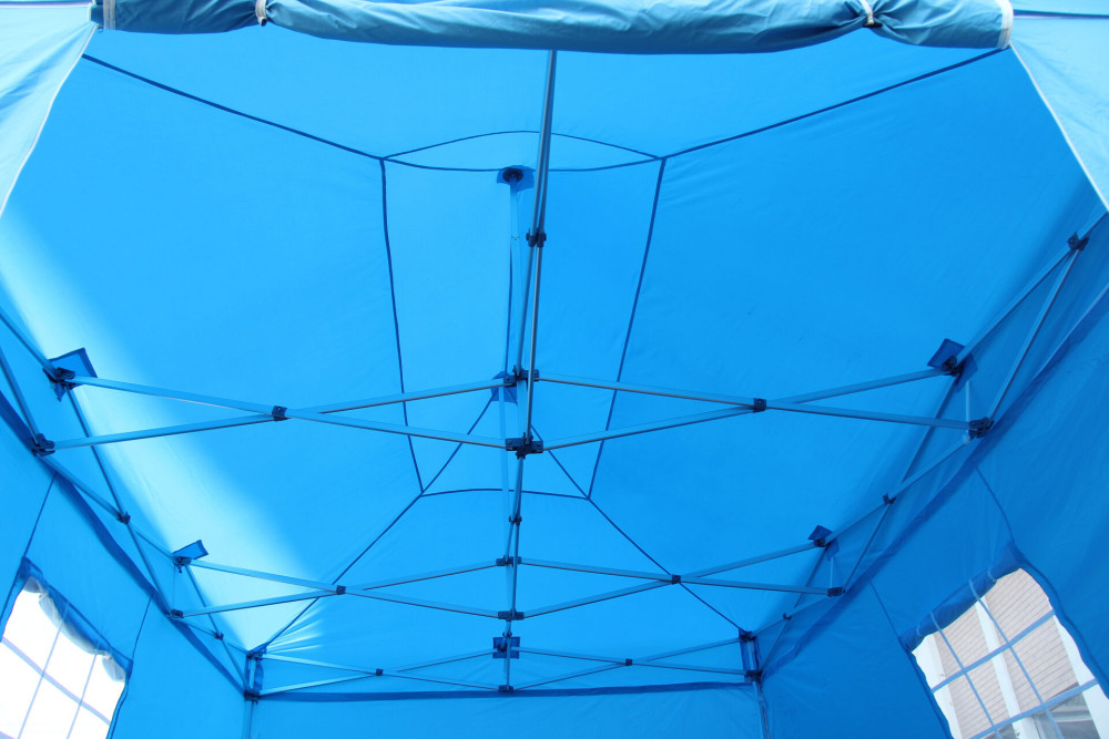 3x4.5m Aluminium HEX40 Industrial Pop Up Gazebo Package