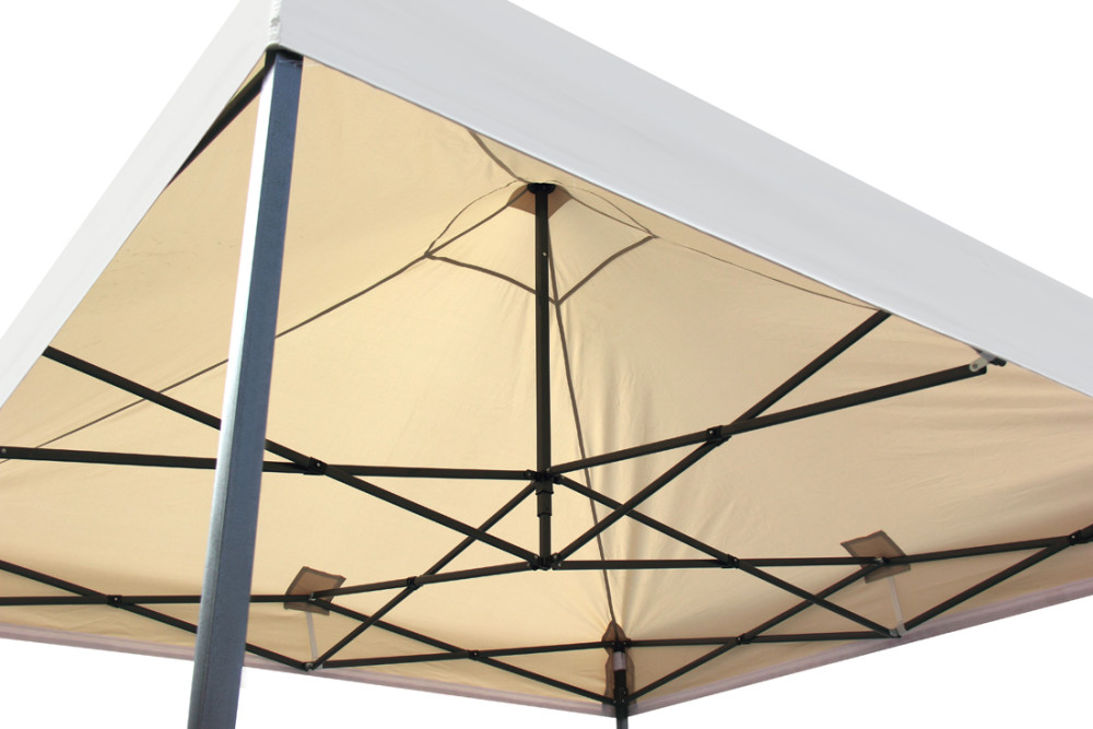 2x2m Pop Up Gazebo With Wheeled bag, 4 Leg Weights, Rope and Pegs