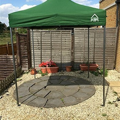 2x2m Pop Up Gazebo With Wheeled bag, 4 Leg Weights, Rope and Pegs