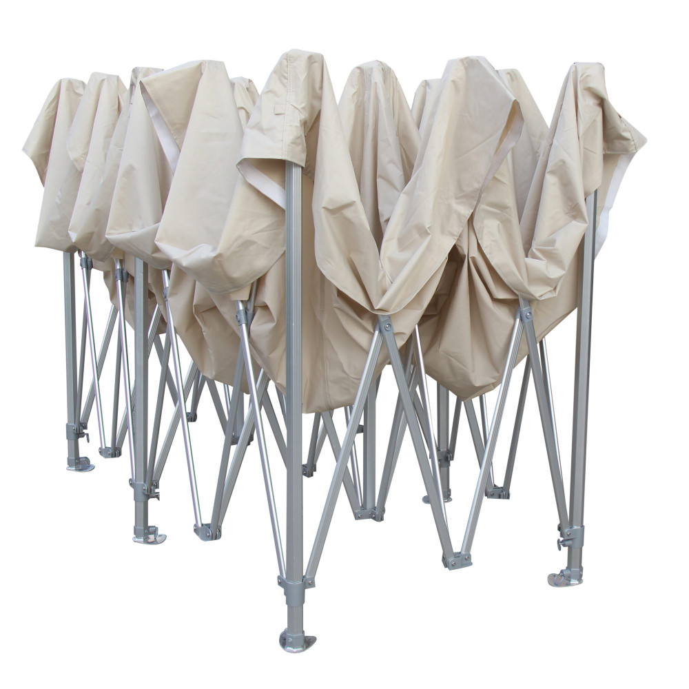 3x6m Aluminium HEX40 Industrial Pop Up Gazebo Package