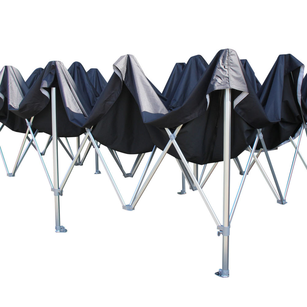 3x6m Aluminium HEX40 Industrial Pop Up Gazebo Package