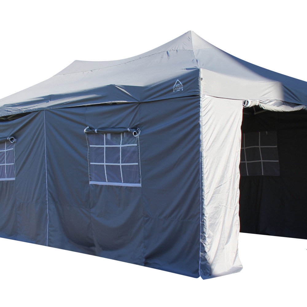 3x6m Aluminium HEX40 Industrial Pop Up Gazebo Package