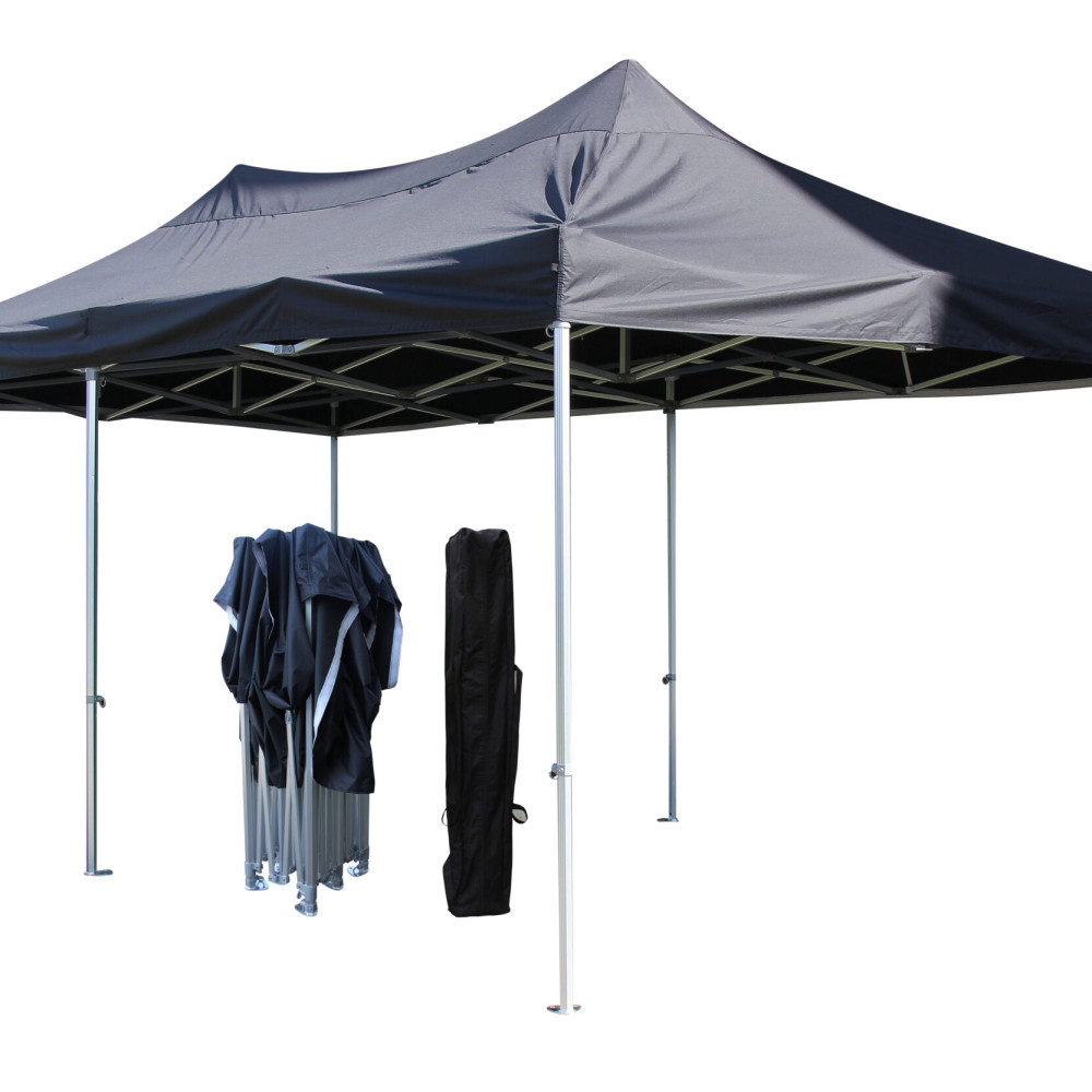 3x6m Aluminium HEX40 Industrial Pop Up Gazebo Package